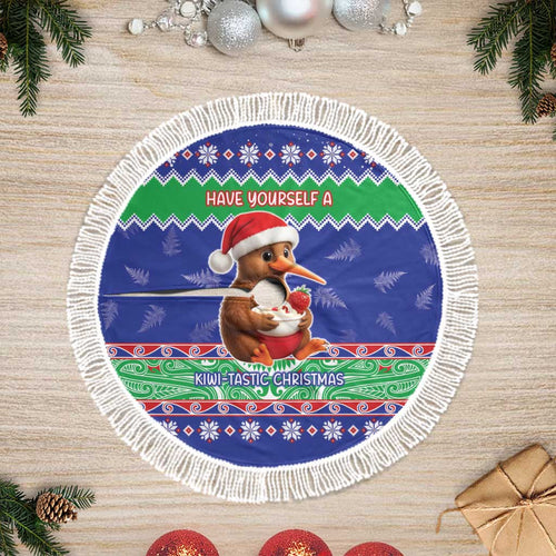 New Zealand Christmas Tree Skirt Have Yourself A Kiwi-tastic Christmas - Aussie Hoodie