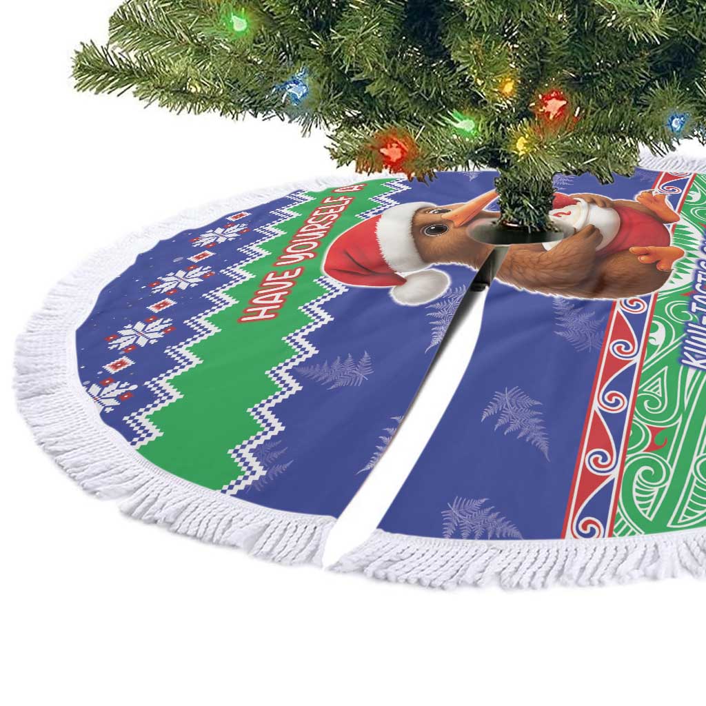 New Zealand Christmas Tree Skirt Have Yourself A Kiwi-tastic Christmas - Aussie Hoodie