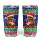 New Zealand Christmas Tumbler Cup Have Yourself A Kiwi-tastic Christmas - Aussie Hoodie