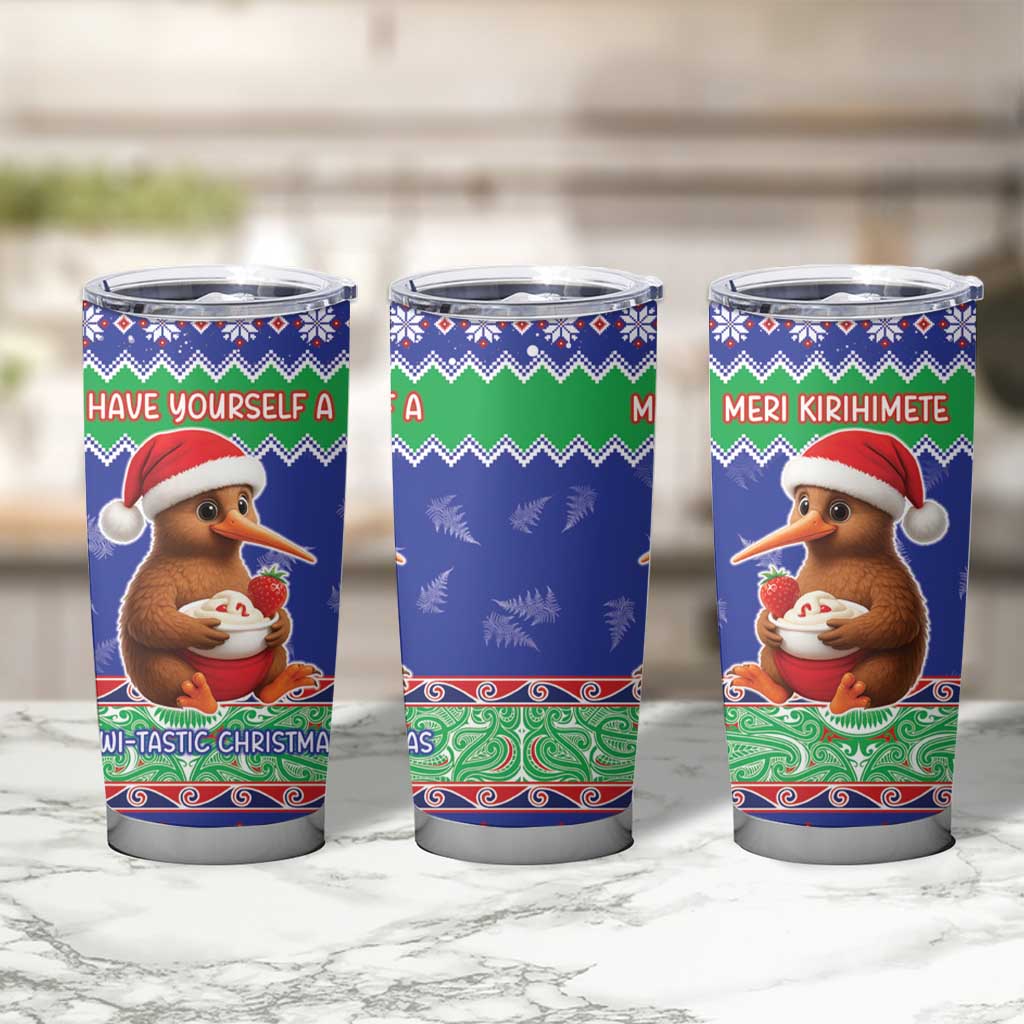 New Zealand Christmas Tumbler Cup Have Yourself A Kiwi-tastic Christmas - Aussie Hoodie