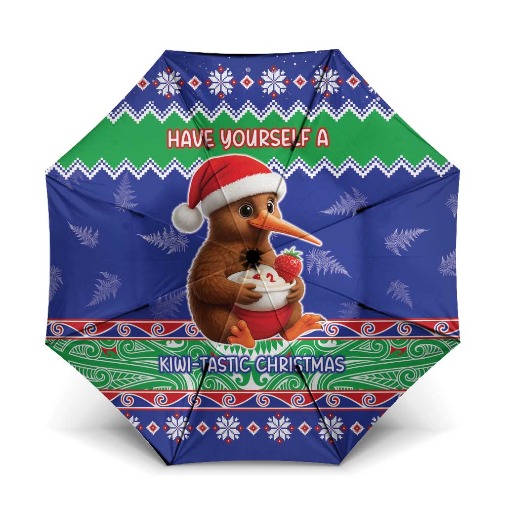 New Zealand Christmas Umbrella Have Yourself A Kiwi-tastic Christmas - Aussie Hoodie
