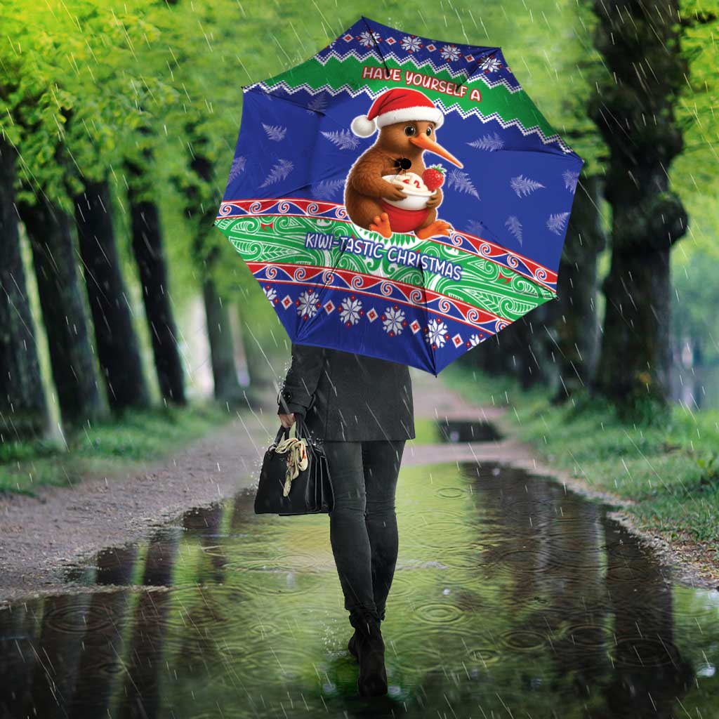 New Zealand Christmas Umbrella Have Yourself A Kiwi-tastic Christmas - Aussie Hoodie
