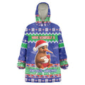 New Zealand Christmas Wearable Blanket Hoodie Have Yourself A Kiwi-tastic Christmas - Aussie Hoodie