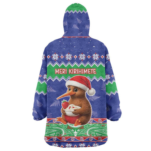 New Zealand Christmas Wearable Blanket Hoodie Have Yourself A Kiwi-tastic Christmas - Aussie Hoodie