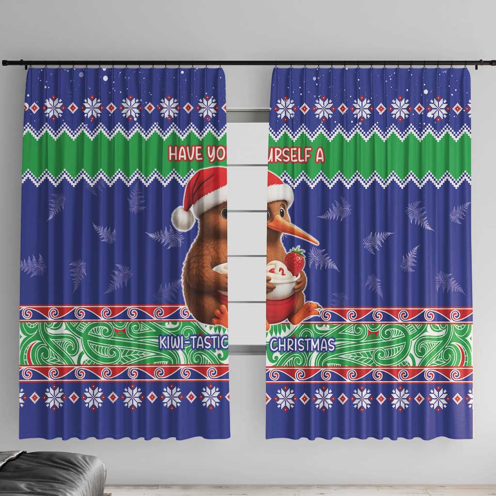 New Zealand Christmas Window Curtain Have Yourself A Kiwi-tastic Christmas - Aussie Hoodie