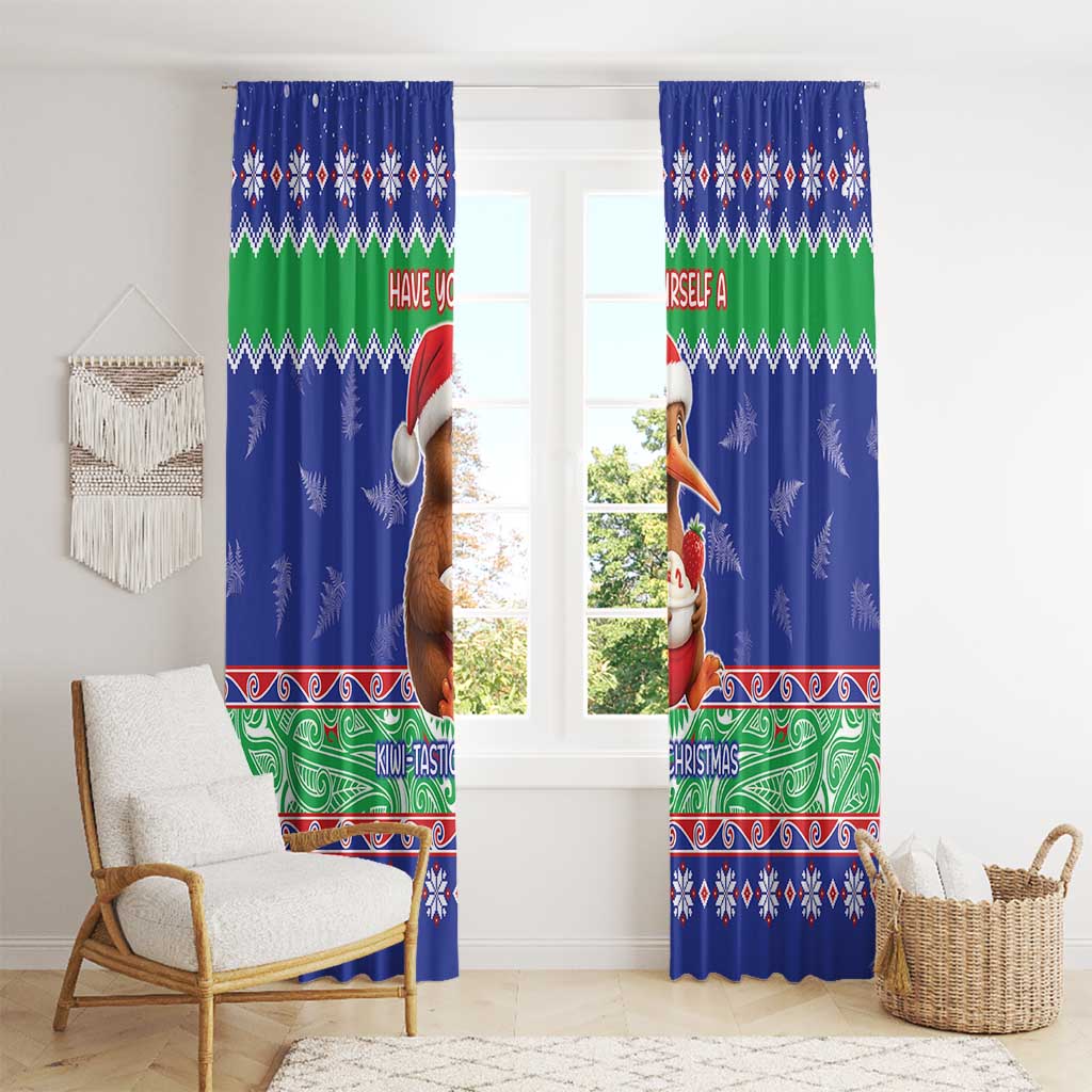 New Zealand Christmas Window Curtain Have Yourself A Kiwi-tastic Christmas - Aussie Hoodie