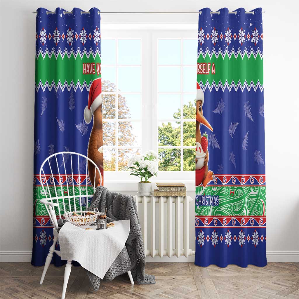 New Zealand Christmas Window Curtain Have Yourself A Kiwi-tastic Christmas - Aussie Hoodie