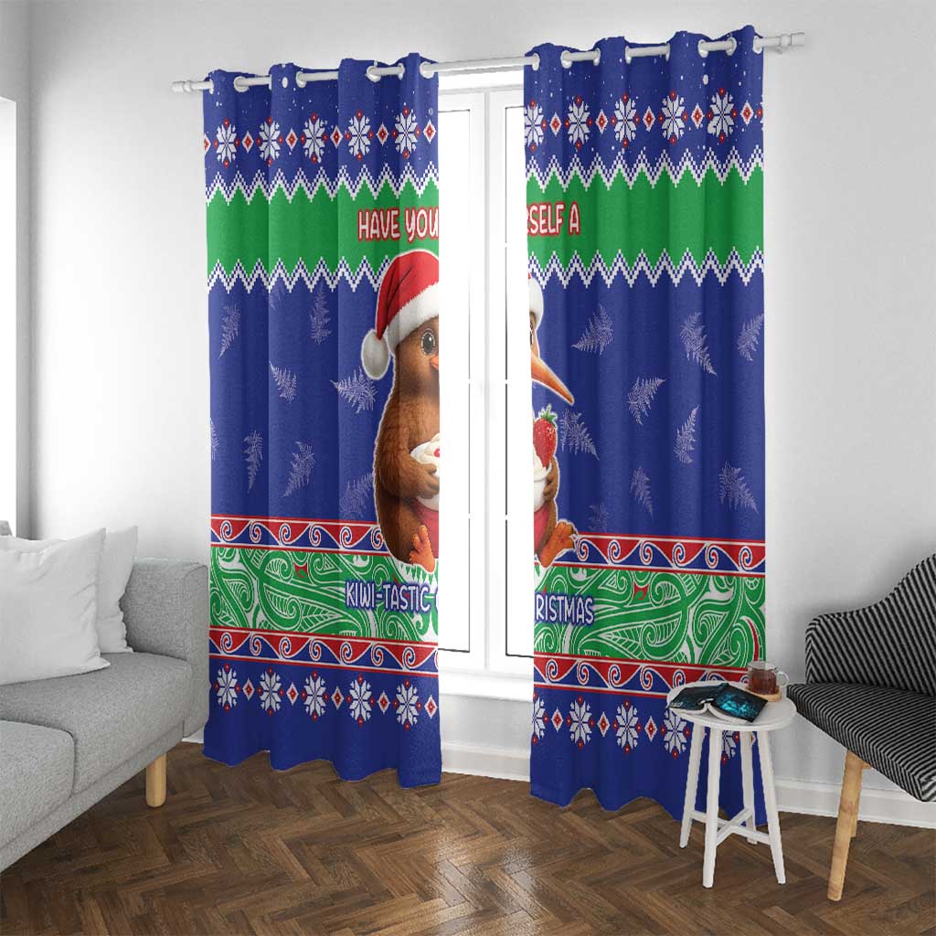 New Zealand Christmas Window Curtain Have Yourself A Kiwi-tastic Christmas - Aussie Hoodie