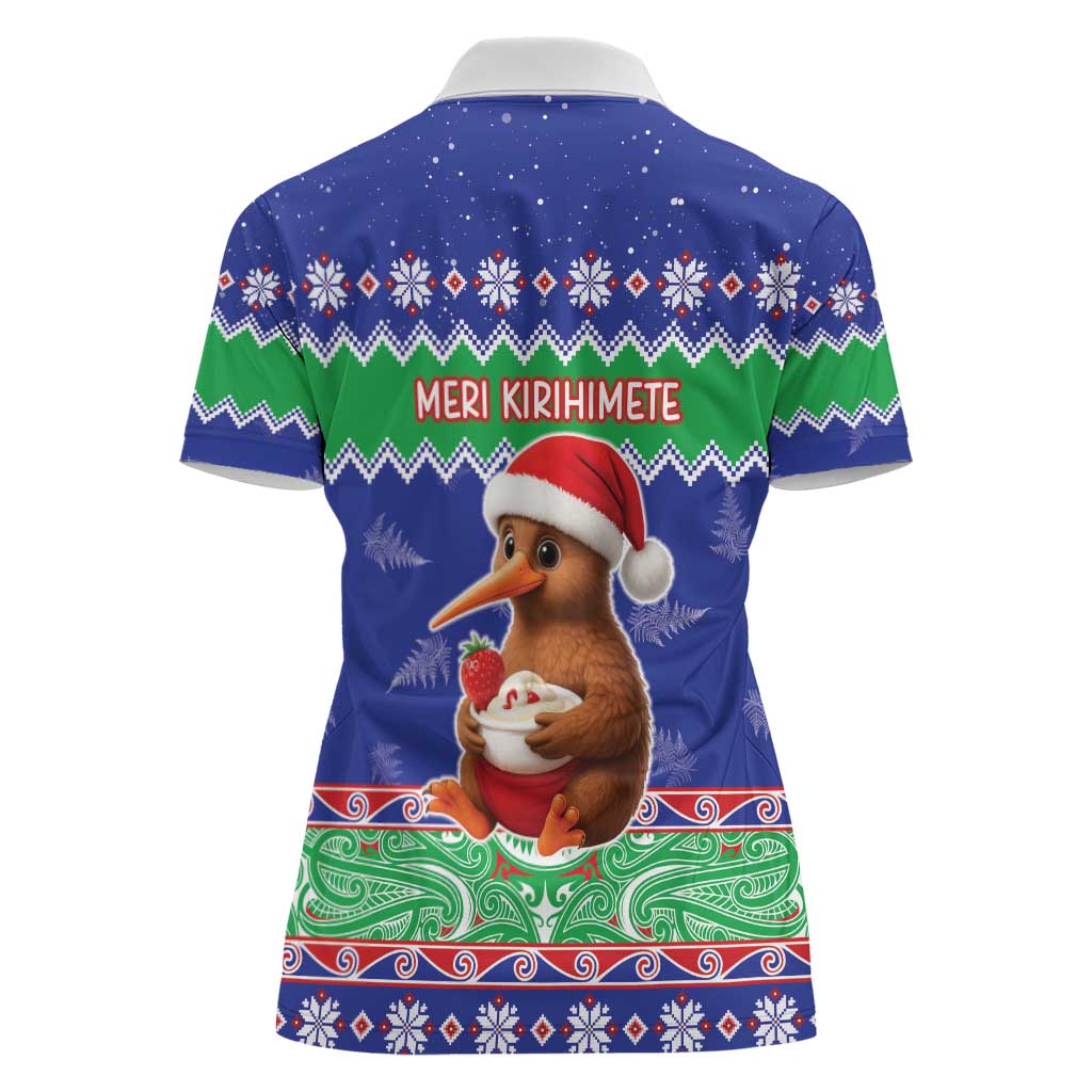 New Zealand Christmas Women Polo Shirt Have Yourself A Kiwi-tastic Christmas - Aussie Hoodie