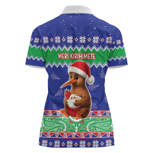 New Zealand Christmas Women Polo Shirt Have Yourself A Kiwi-tastic Christmas - Aussie Hoodie