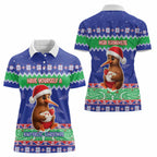 New Zealand Christmas Women Polo Shirt Have Yourself A Kiwi-tastic Christmas - Aussie Hoodie
