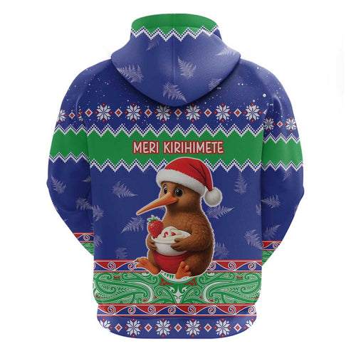 New Zealand Christmas Zip Hoodie Have Yourself A Kiwi-tastic Christmas - Aussie Hoodie