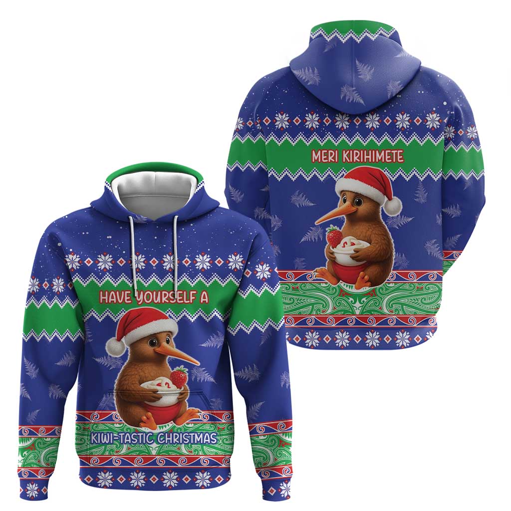 New Zealand Christmas Zip Hoodie Have Yourself A Kiwi-tastic Christmas - Aussie Hoodie