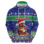 New Zealand Christmas Zip Hoodie Have Yourself A Kiwi-tastic Christmas - Aussie Hoodie