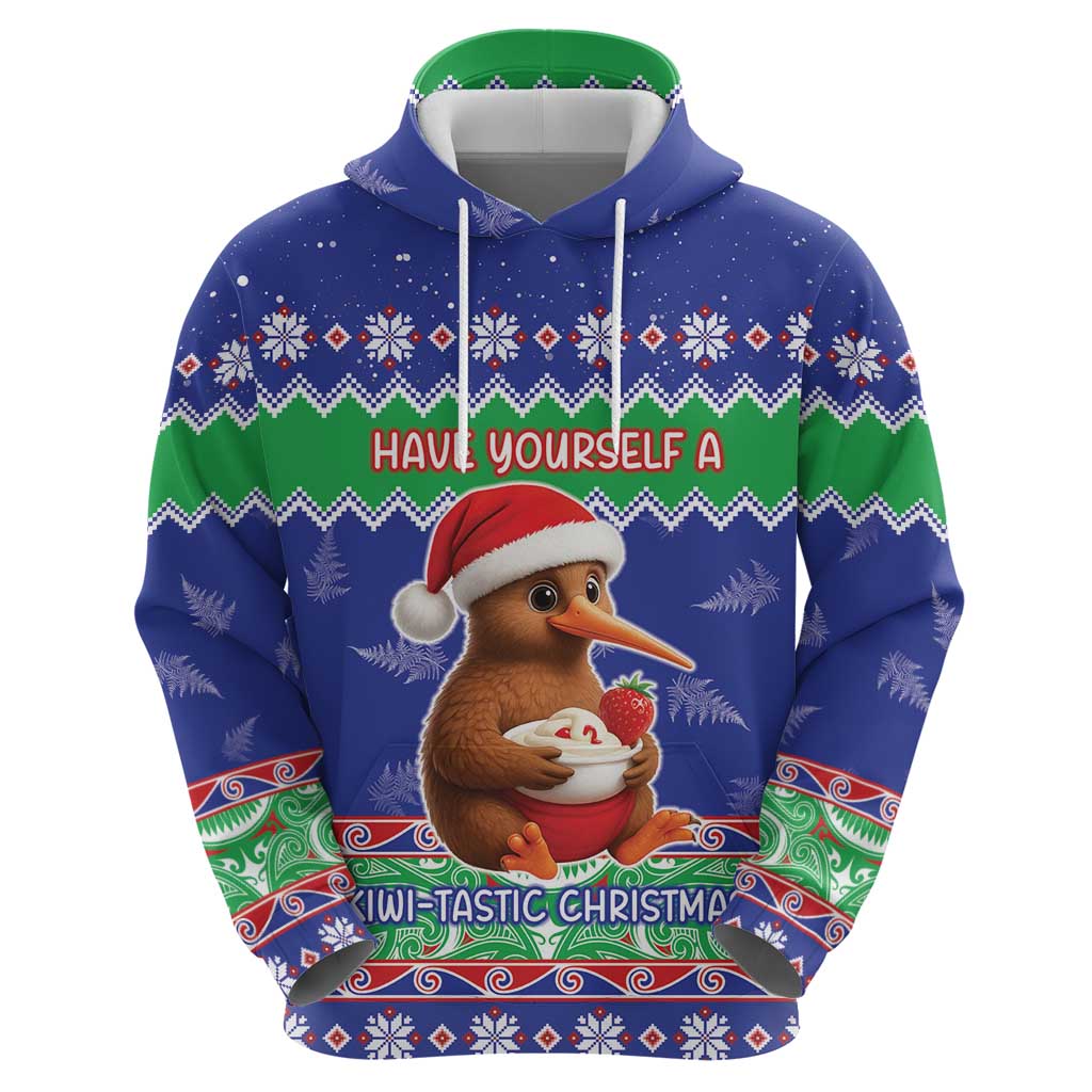 New Zealand Christmas Zip Hoodie Have Yourself A Kiwi-tastic Christmas - Aussie Hoodie