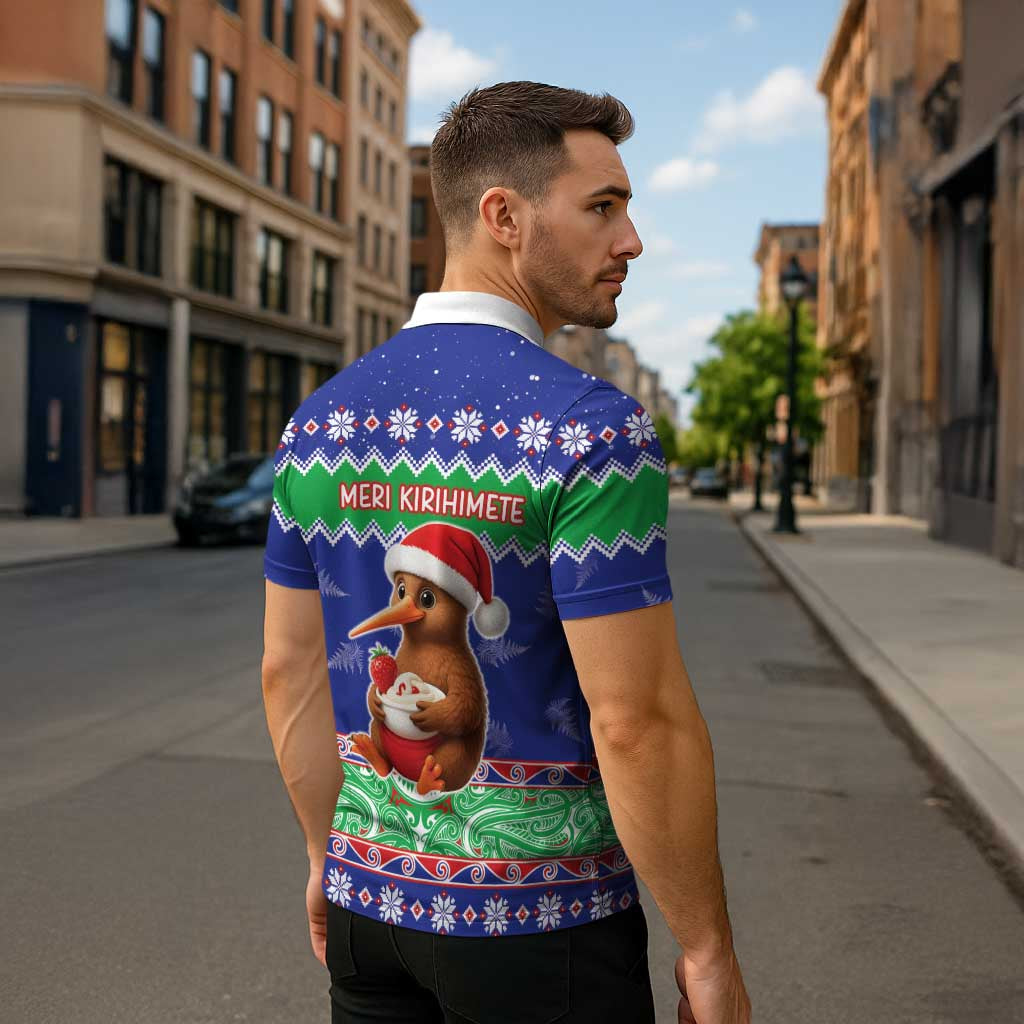 New Zealand Christmas Zipper Polo Shirt Have Yourself A Kiwi-tastic Christmas - Aussie Hoodie