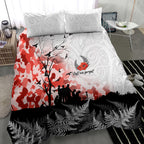 Kei Wareware Tatou New Zealand ANZAC Day Bedding Set Lest We Forget