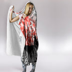 Kei Wareware Tatou New Zealand ANZAC Day Hooded Blanket Lest We Forget