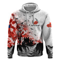 Kei Wareware Tatou New Zealand ANZAC Day Hoodie Lest We Forget