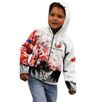Kei Wareware Tatou New Zealand ANZAC Day Kid Hoodie Lest We Forget