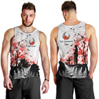 Kei Wareware Tatou New Zealand ANZAC Day Men Tank Top Lest We Forget
