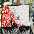 Kei Wareware Tatou New Zealand ANZAC Day Quilt Lest We Forget