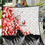 Kei Wareware Tatou New Zealand ANZAC Day Quilt Lest We Forget