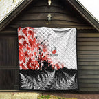 Kei Wareware Tatou New Zealand ANZAC Day Quilt Lest We Forget