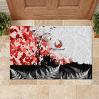Kei Wareware Tatou New Zealand ANZAC Day Rubber Doormat Lest We Forget