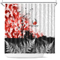 Kei Wareware Tatou New Zealand ANZAC Day Shower Curtain Lest We Forget