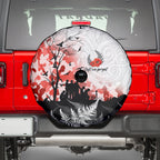Kei Wareware Tatou New Zealand ANZAC Day Spare Tire Cover Lest We Forget