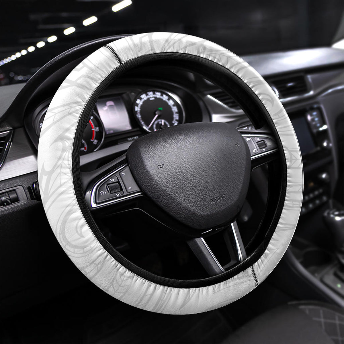 Kei Wareware Tatou New Zealand ANZAC Day Steering Wheel Cover Lest We Forget