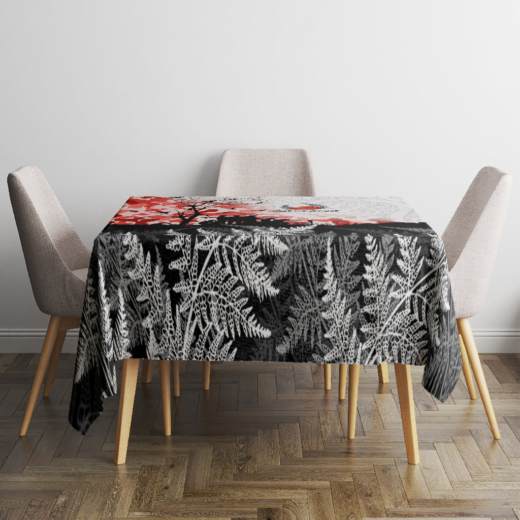 Kei Wareware Tatou New Zealand ANZAC Day Tablecloth Lest We Forget