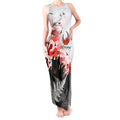 Kei Wareware Tatou New Zealand ANZAC Day Tank Maxi Dress Lest We Forget