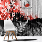 Kei Wareware Tatou New Zealand ANZAC Day Window Curtain Lest We Forget