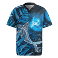 New Zealand Matariki Rugby Jersey Maori Koru With Humpback Whale Blue