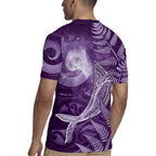 New Zealand Matariki Rugby Jersey Maori Koru With Humpback Whale Purple
