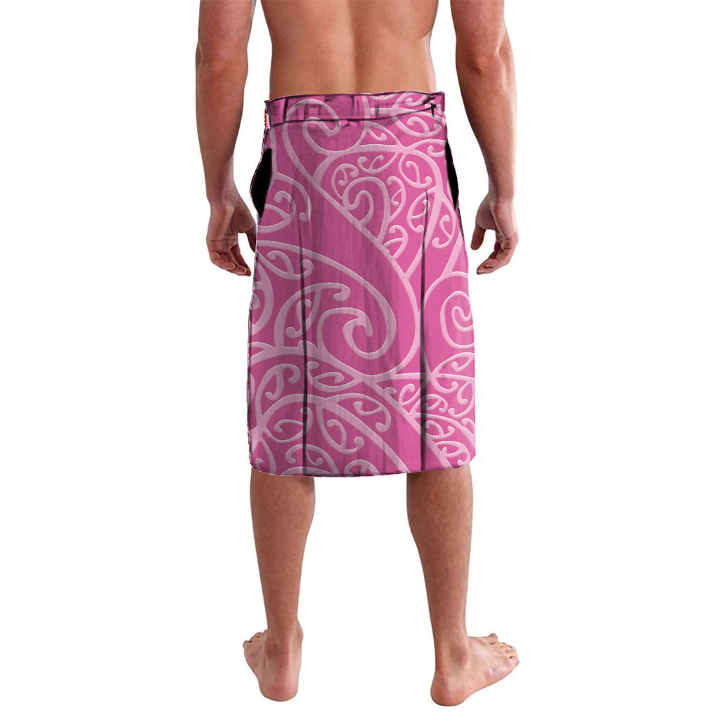New Zealand Nurse Lavalava Maori Koru Pink Version
