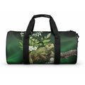 Aotearoa New Zealand Tuatara Duffle Bag Maori Koru Art