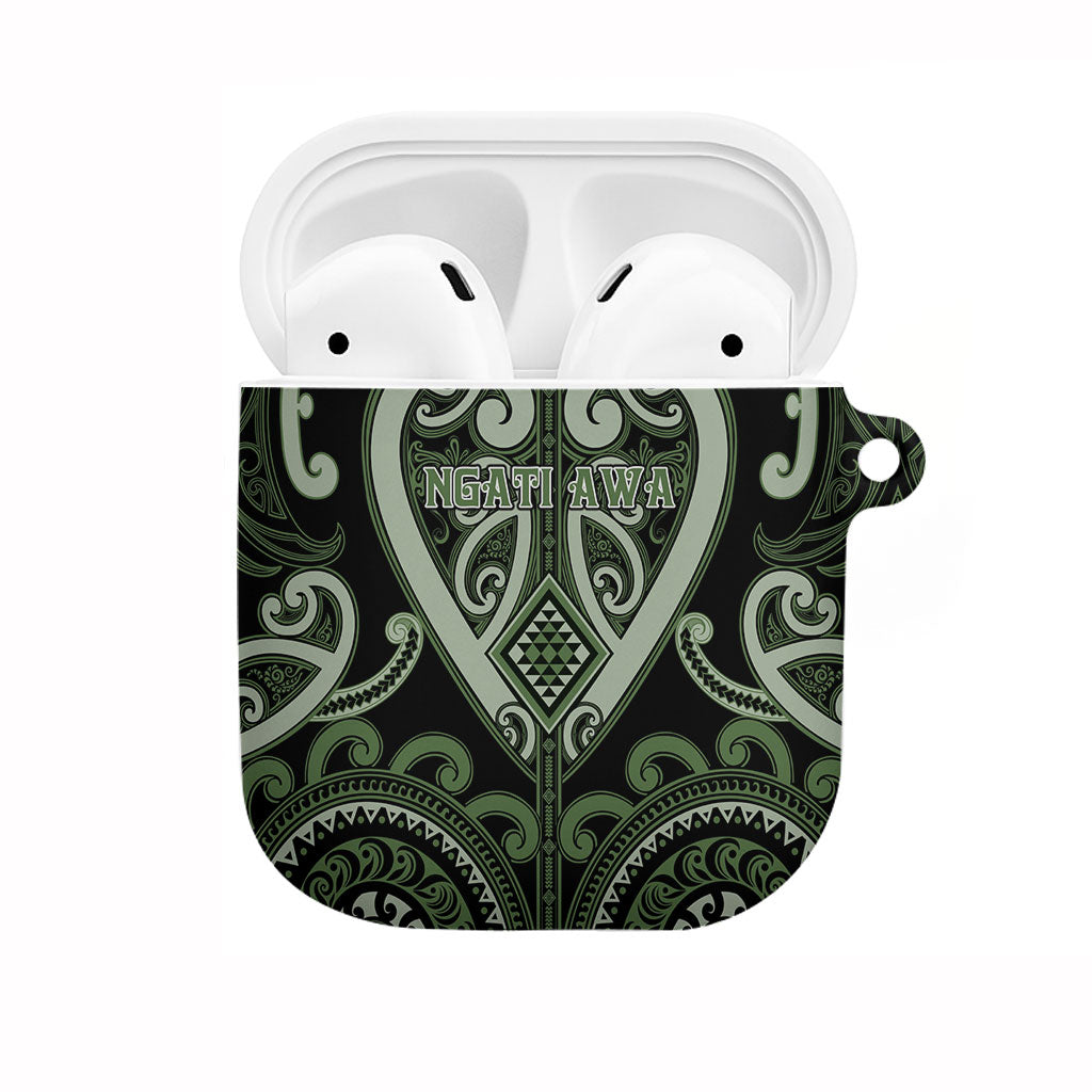 Aotearoa Ngati Awa AirPods Case Maori Tribal Pattern