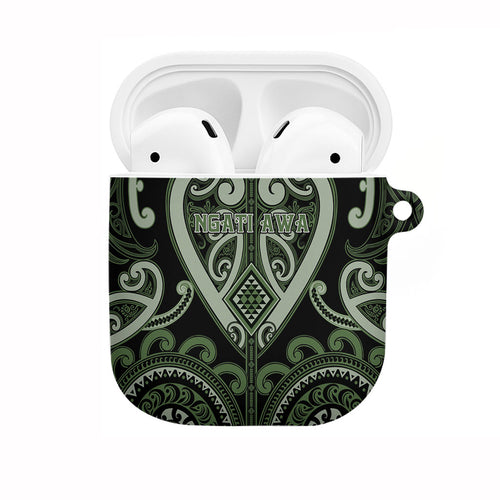 Aotearoa Ngati Awa AirPods Case Maori Tribal Pattern
