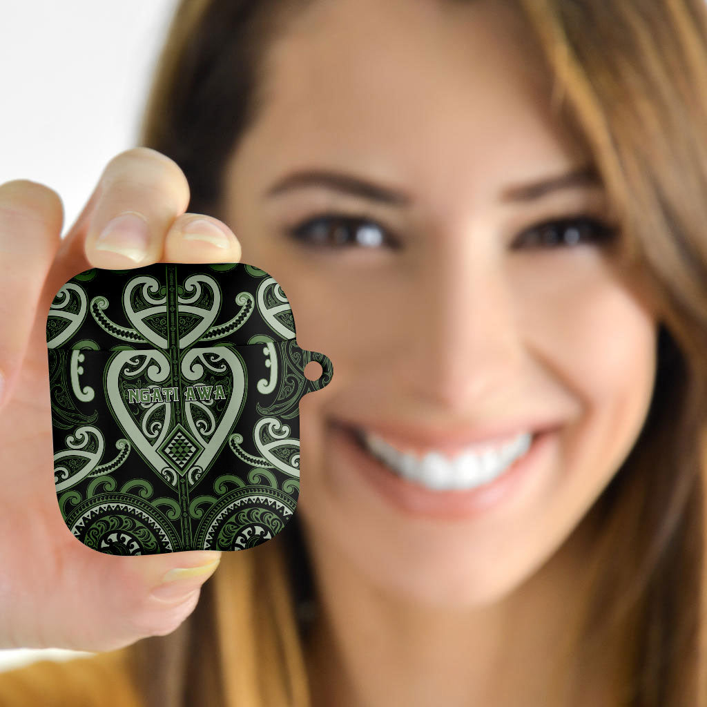 Aotearoa Ngati Awa AirPods Case Maori Tribal Pattern