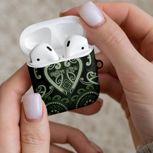 Aotearoa Ngati Awa AirPods Case Maori Tribal Pattern