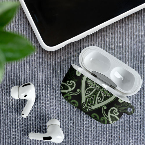 Aotearoa Ngati Awa AirPods Case Maori Tribal Pattern