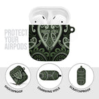 Aotearoa Ngati Awa AirPods Case Maori Tribal Pattern