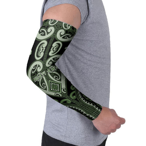 Custom Aotearoa Ngati Awa Arm Sleeves Maori Tribal Pattern