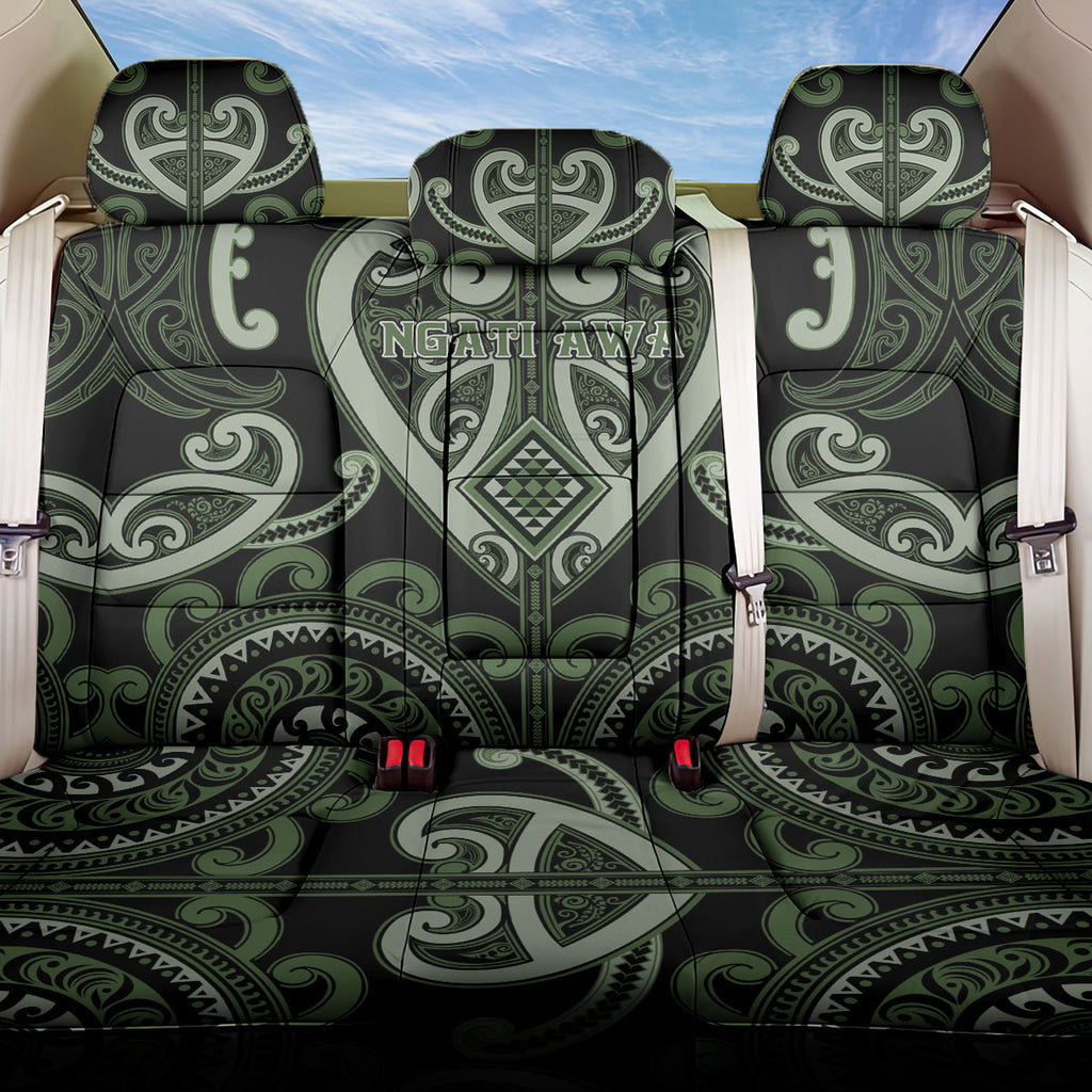 Aotearoa Ngati Awa Back Car Seat Cover Maori Tribal Pattern