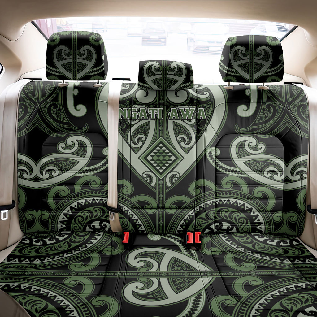 Aotearoa Ngati Awa Back Car Seat Cover Maori Tribal Pattern