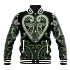 Custom Aotearoa Ngati Awa Baseball Jacket Maori Tribal Pattern