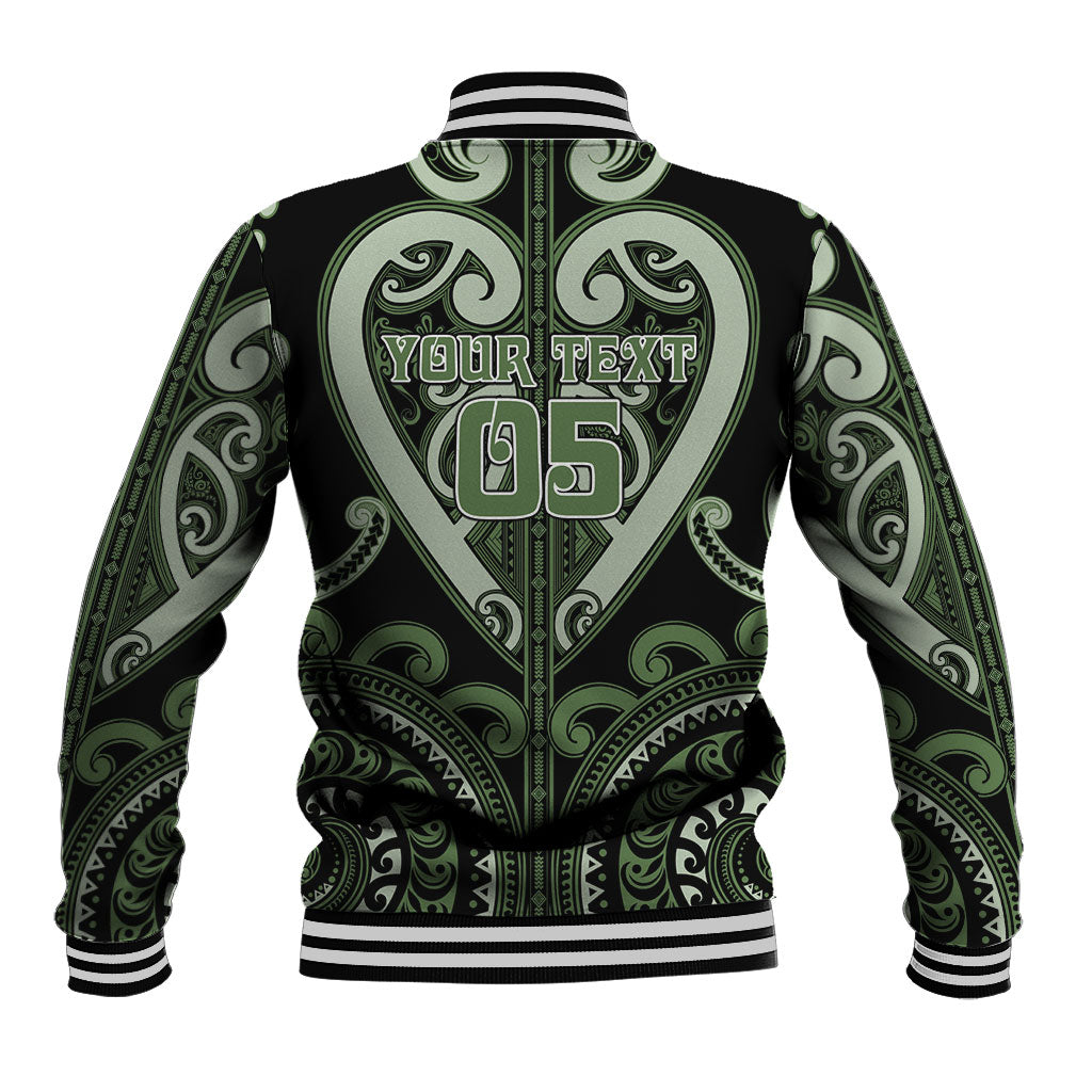 Custom Aotearoa Ngati Awa Baseball Jacket Maori Tribal Pattern